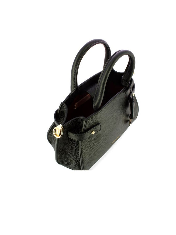 Coccinelle 100% Cow Leather; Lining: 100% Cotton shoulder bag in black