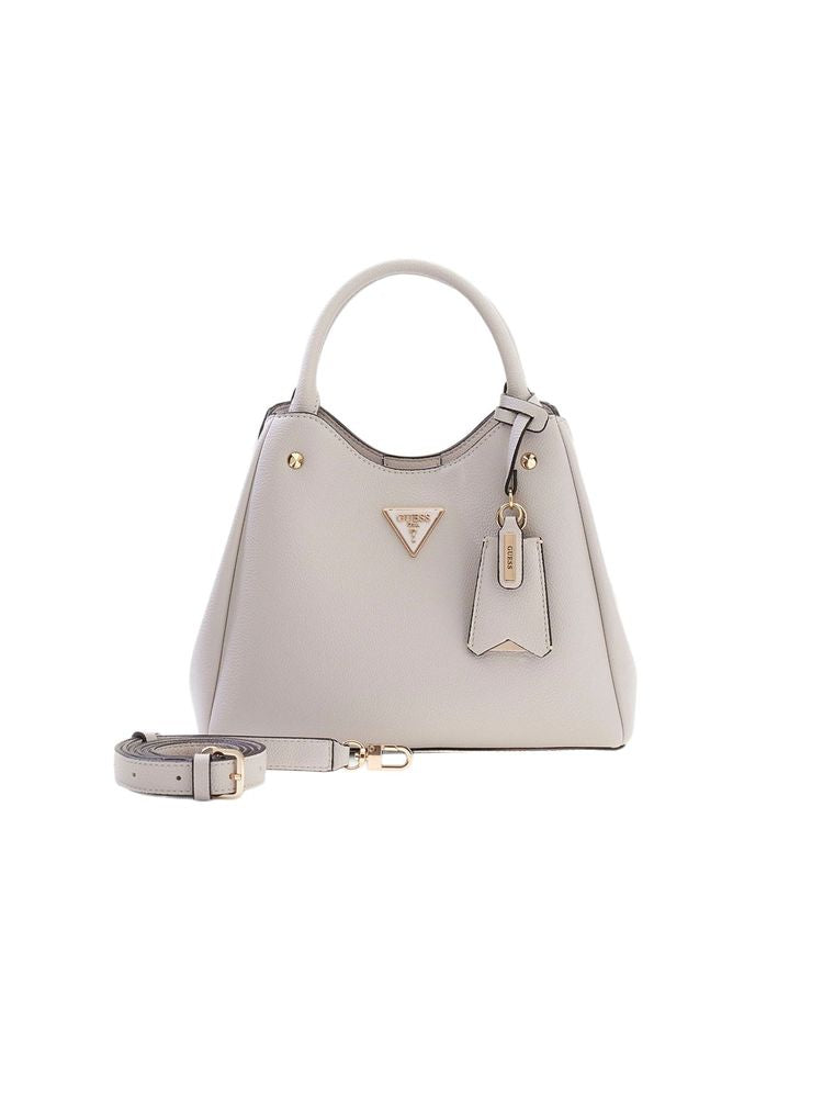 Guess 100% Polyurethane shoulder bag in ivory