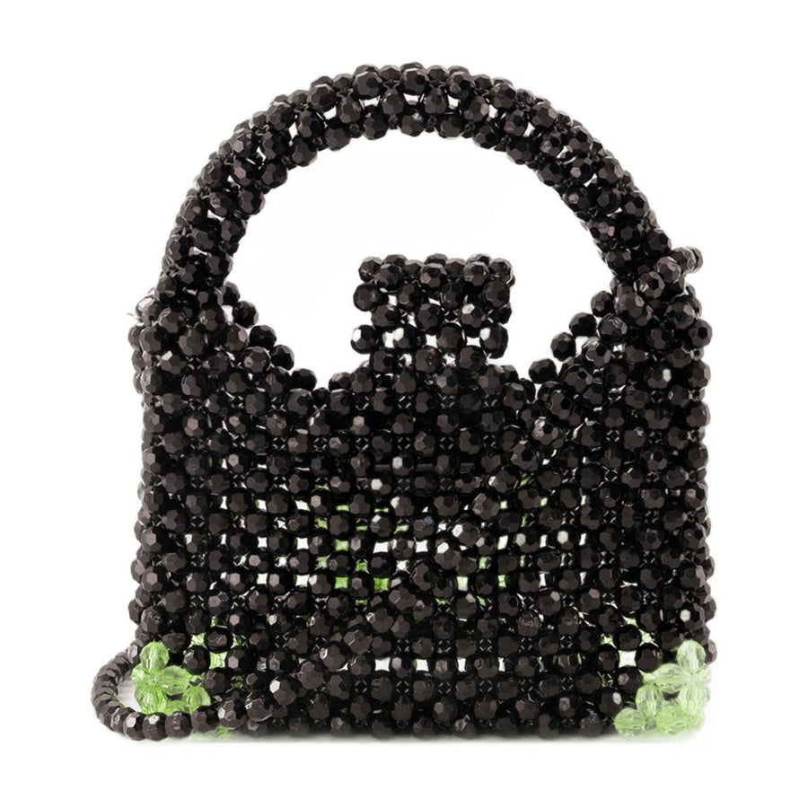 Germanier Beads top handle bag in black