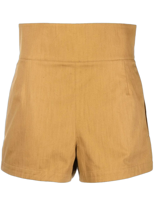 Ferragamo Cotton shorts in beige