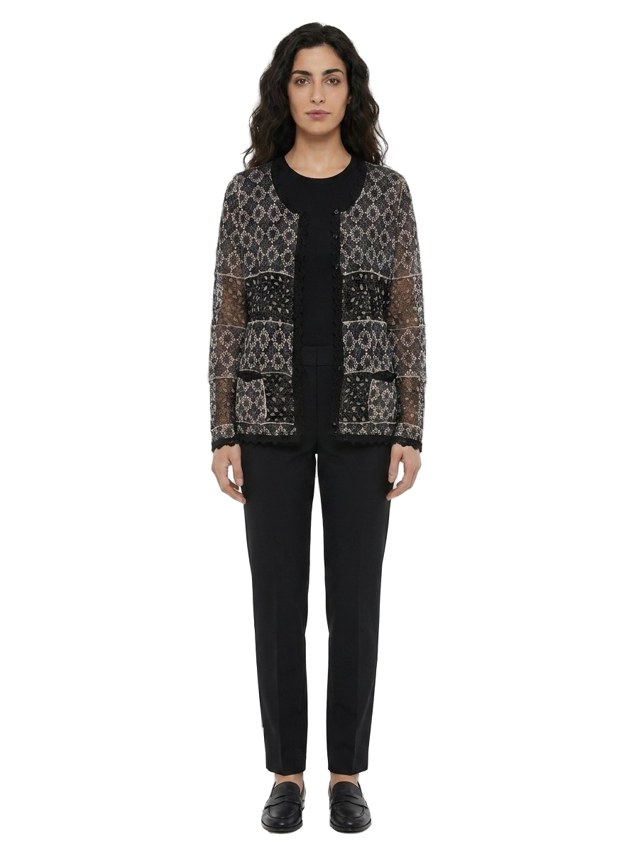 Blue Silk Cardigan Clothing