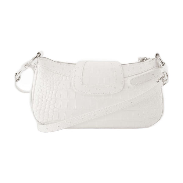 Balenciaga synthetic shoulder bag in white