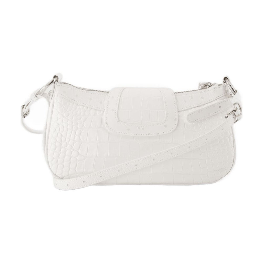 Balenciaga synthetic shoulder bag in white