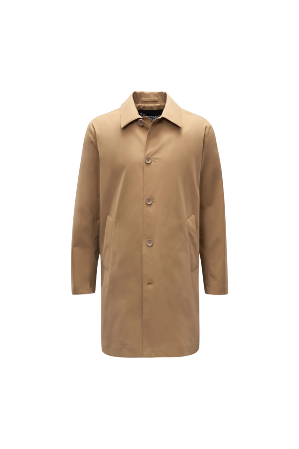 Herno 100% Cotton coat in beige
