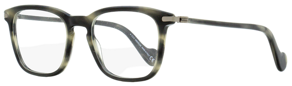 Moncler Rectangular Eyeglasses Ml5045 055 Gray Melange 52mm 5045 Plastic (acetate)