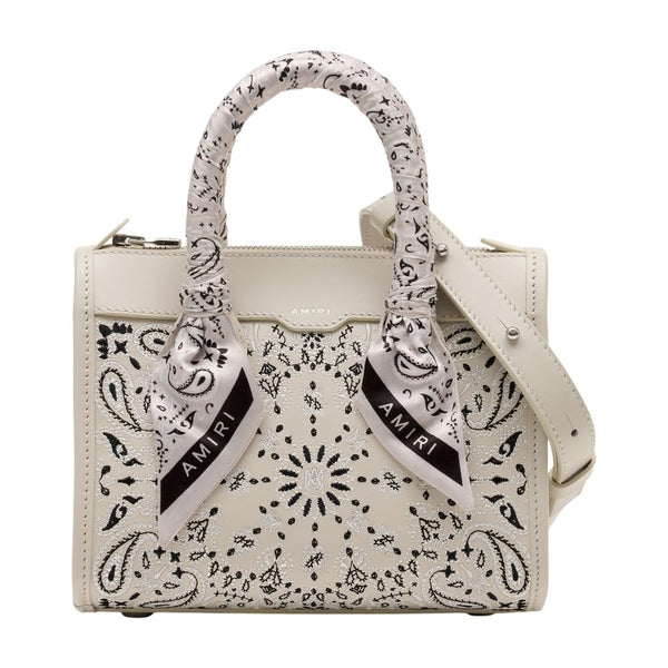 Amiri Calfskin mini bag in white