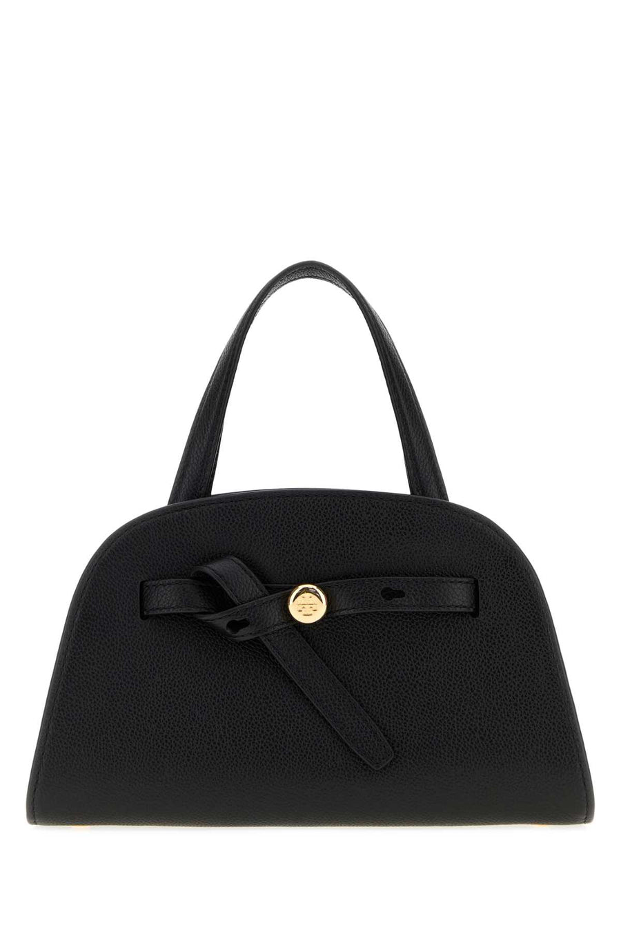 Black Leather Small Romy Handbag Borse A Mano