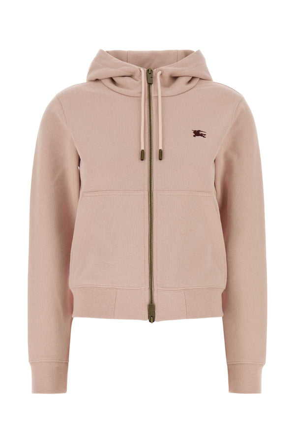 Burberry 100% Cotton hoodie in pink