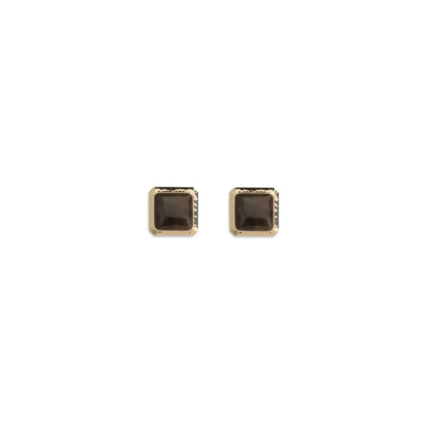 Gold Brass Earrings