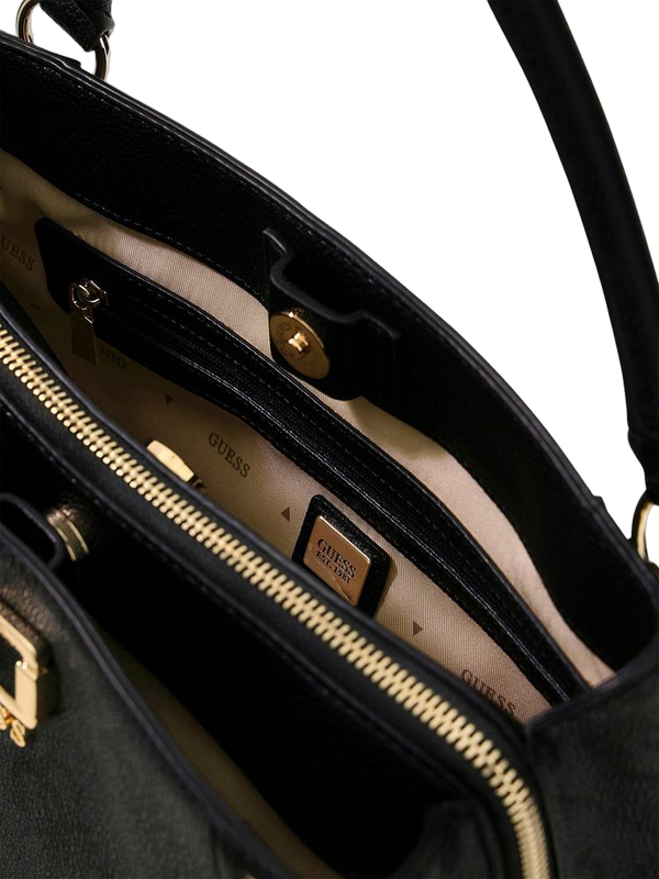 Guess 100% Polyurethane shoulder bag in black