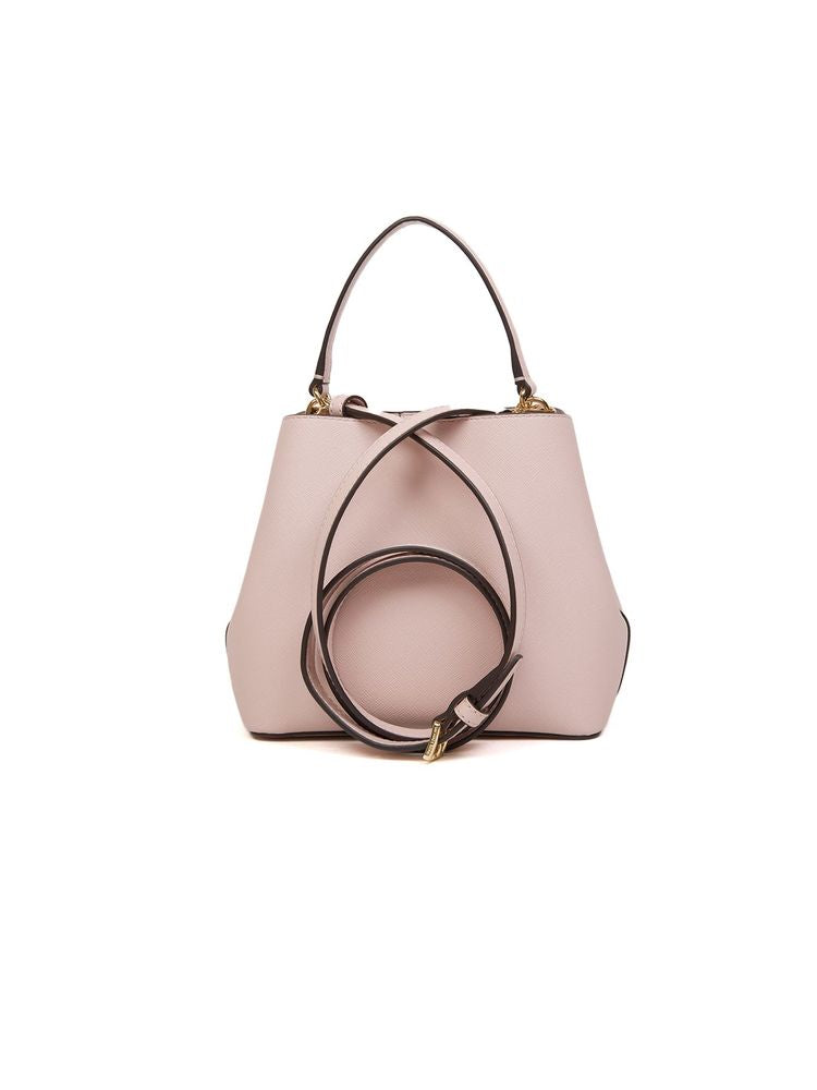 Michael Kors 87% Coated Canvas bucket bag in pink