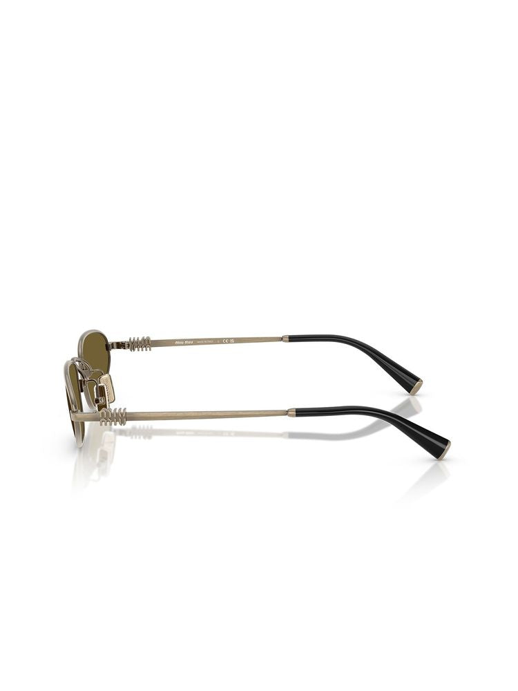 Miu Miu 0MU Metal sunglasses in gold