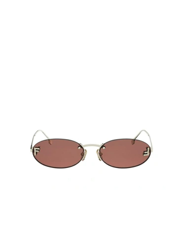 Fendi FE4075US Metal (other) sunglasses in brown