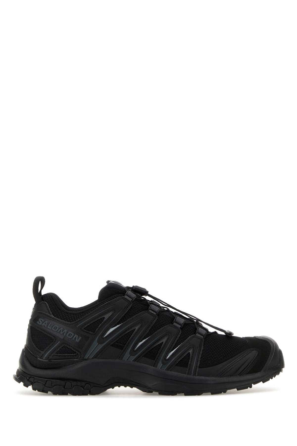 Salomon Exterior: 100% Fabric sneaker in black