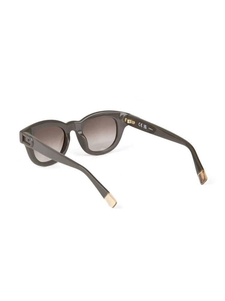 Furla SFU986 Cellulose Acetate (frame) sunglasses in green