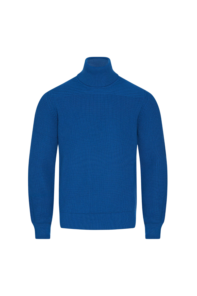 Orlebar Brown 100% Merino Wool sweater in blue