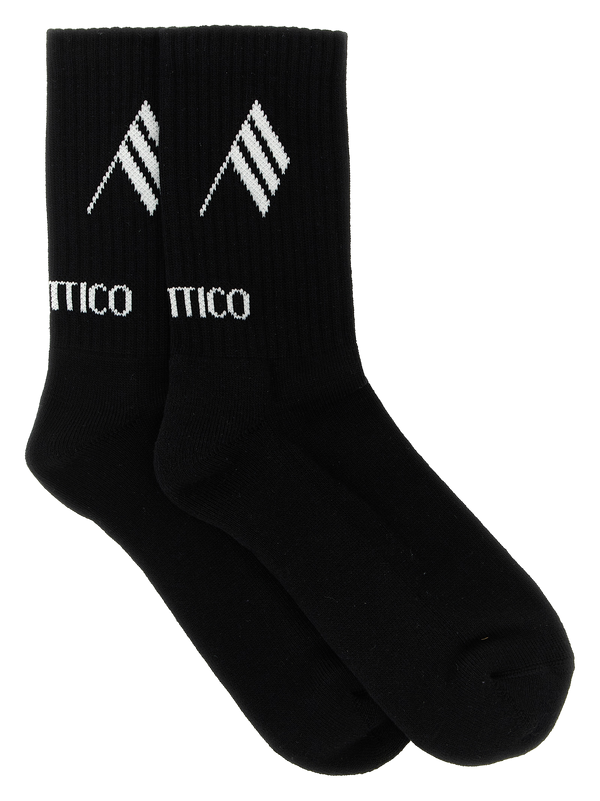 Bicolor Cotton Socks Clothing