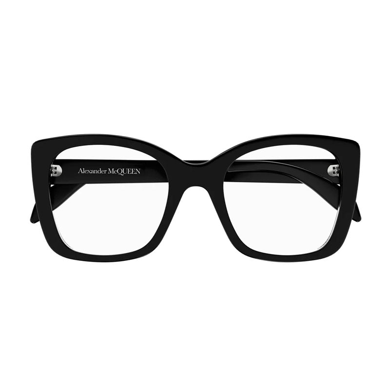 Alexander McQueen AM0351O002 eyeglasses in black