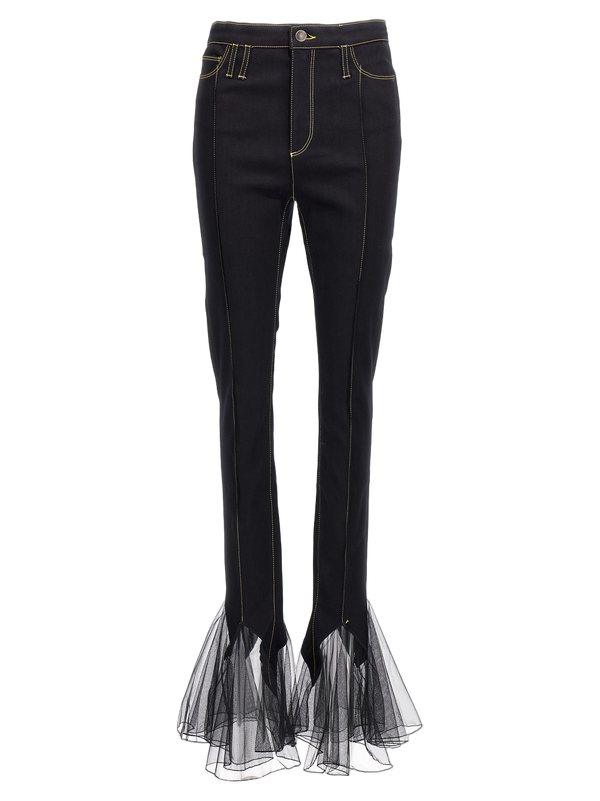 Nensi Dojaka 66% Cotton jeans in black