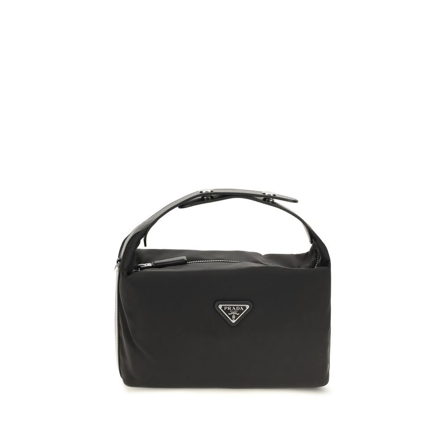 Prada 100% Recycled Polyamide shoulder bag in black