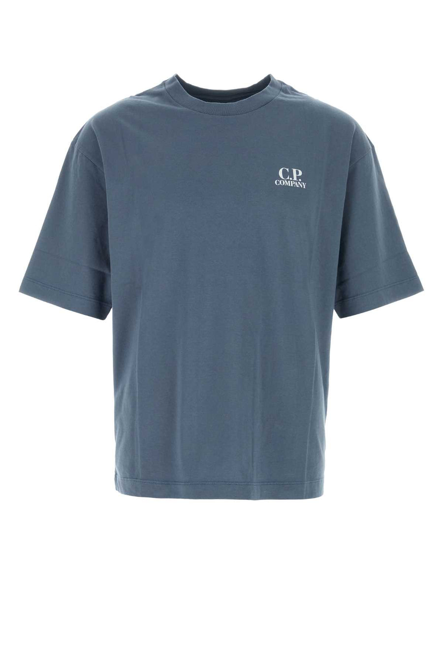 Denim Blue Cotton T-Shirt Orionblue Exterior