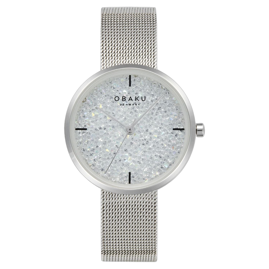 Obaku watch in silver