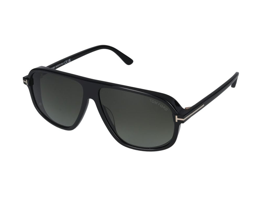 Tom Ford FT1208 Injected sunglasses in black