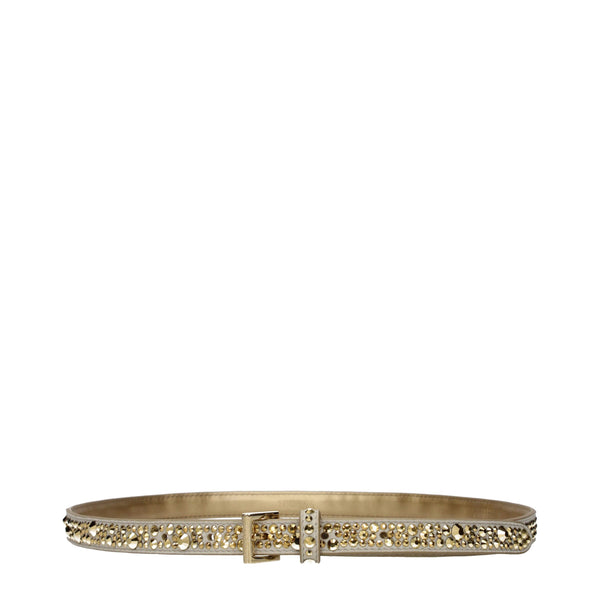 Prada Suede belt in gold