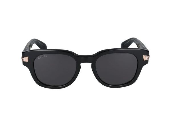 Sunglasses Gucci Gg1518s 001 Black Grey 51-20-145 Acetate