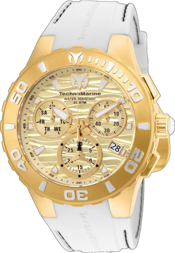 Technomarine Stainless steel case watch in gold