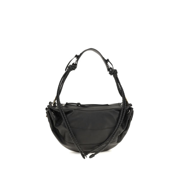 Isabel Marant 100% Lamb Ovis Aries shoulder bag in black