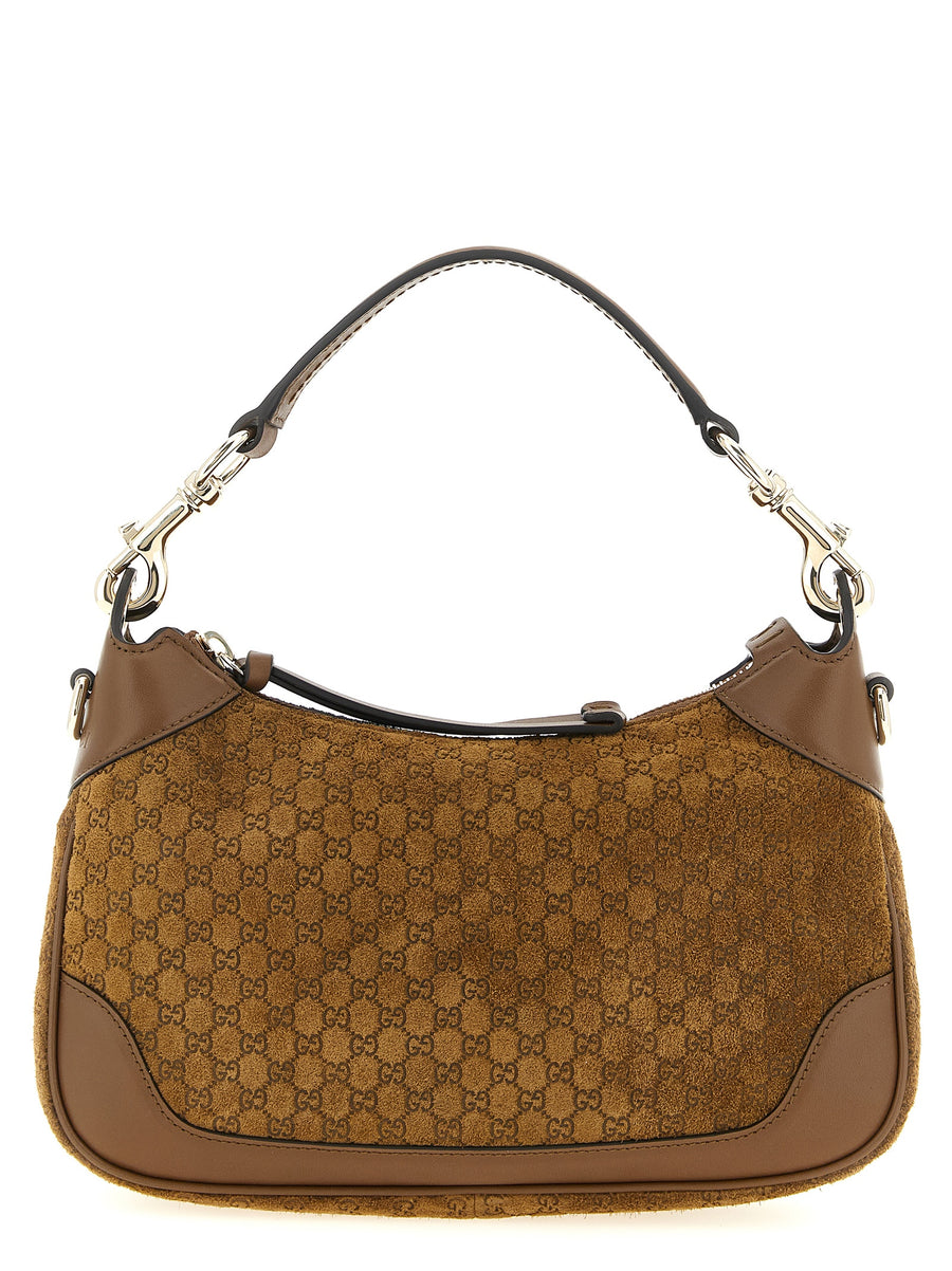 Gucci 100% Calfskin Leather shoulder bag in brown