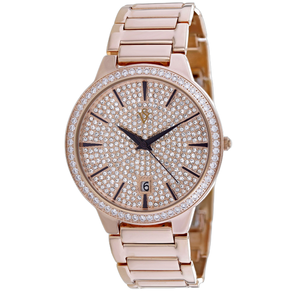 Christian Van Sant Stainless steel watch in rose gold