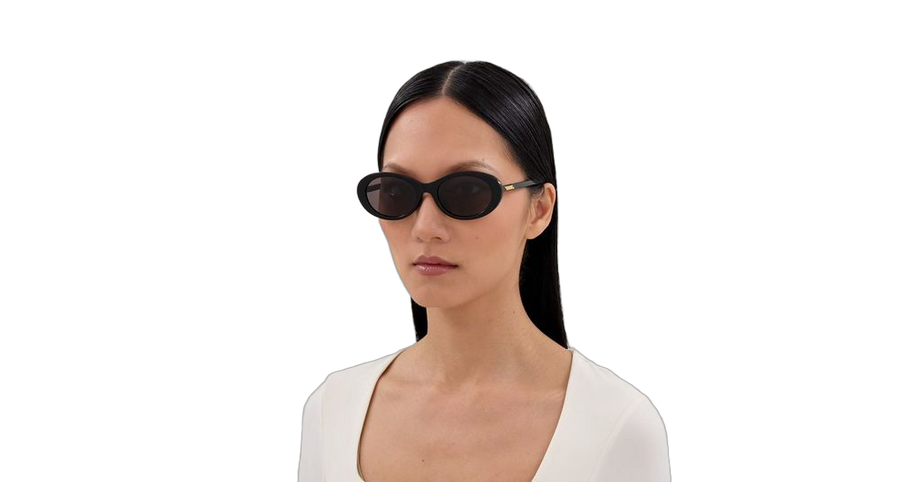 Bottega Veneta BV1415SK Frame: Recycled Acetate; Lenses: Bio Nylon sunglasses in black