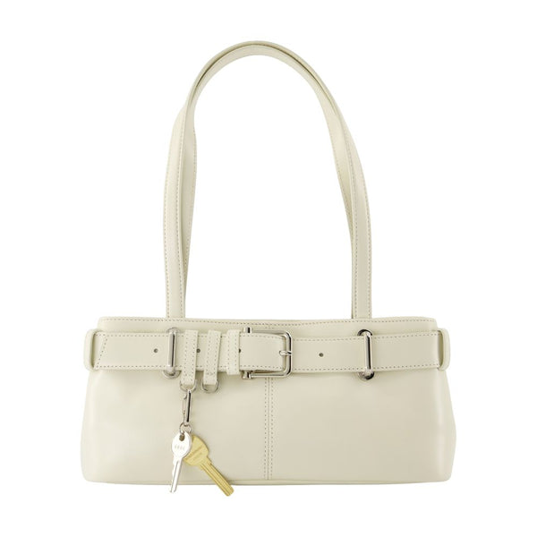 Osoi Cowhide shoulder bag in beige
