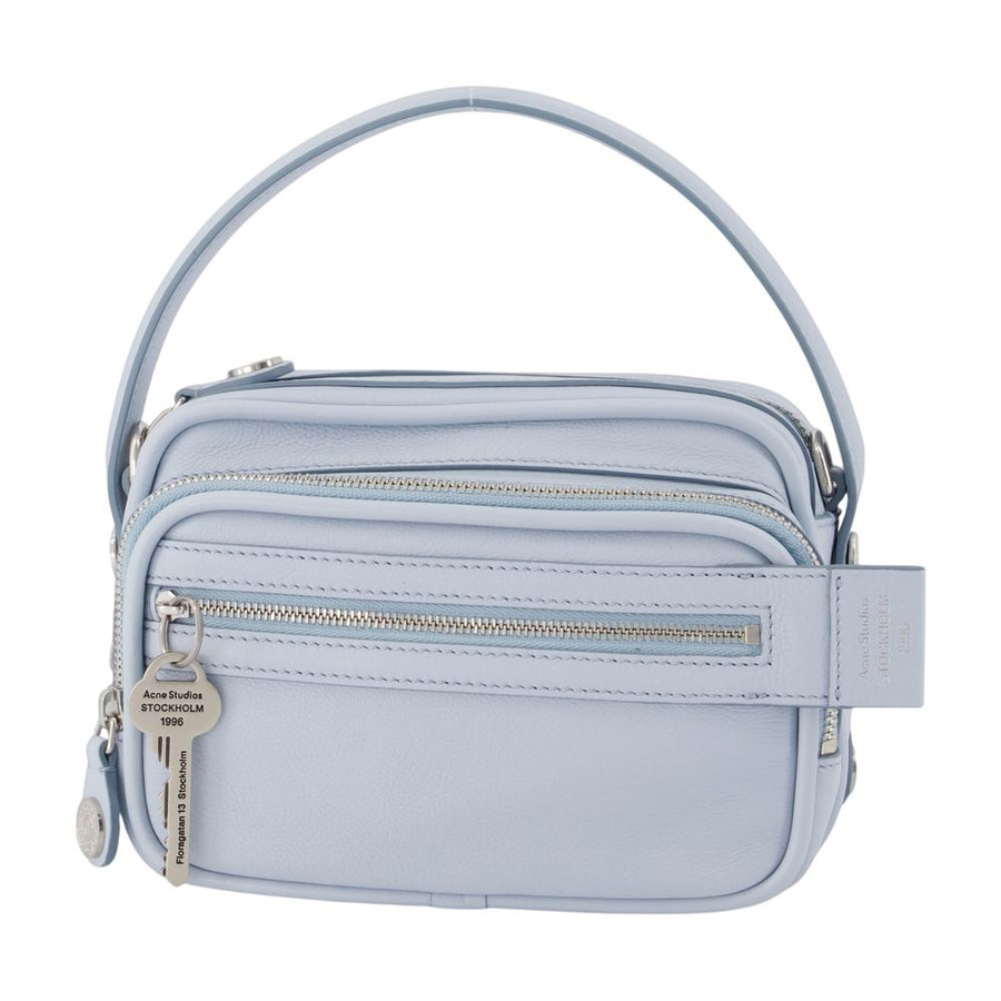 Acne Studios Calfskin shoulder bag in blue