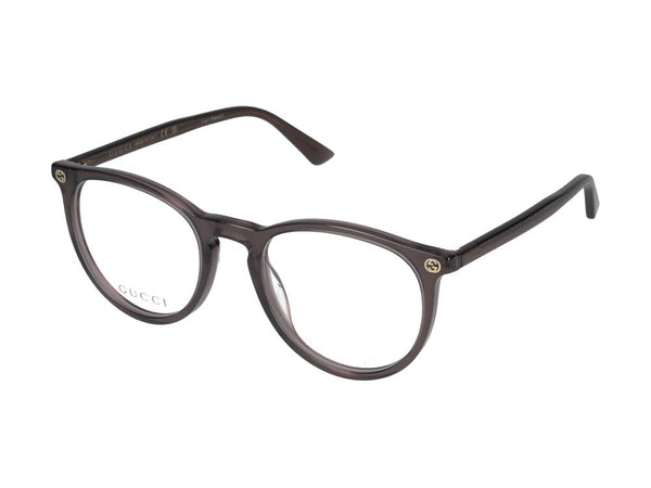 Gucci GG0027O Acetate eyeglasses in brown