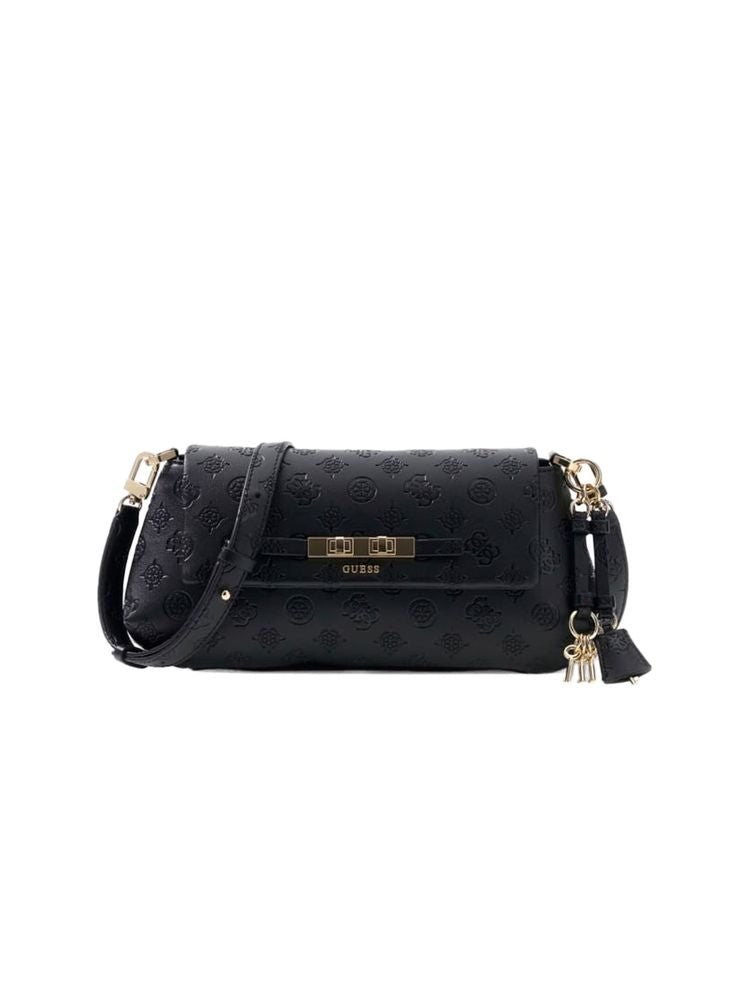 Guess Crossbody Bag Black Logo Polyurethane / Crossbody-bags