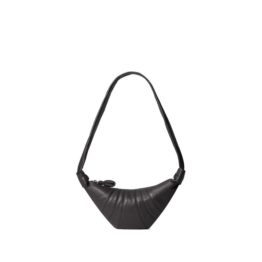 Lemaire 100% Lamb Leather shoulder bag in black