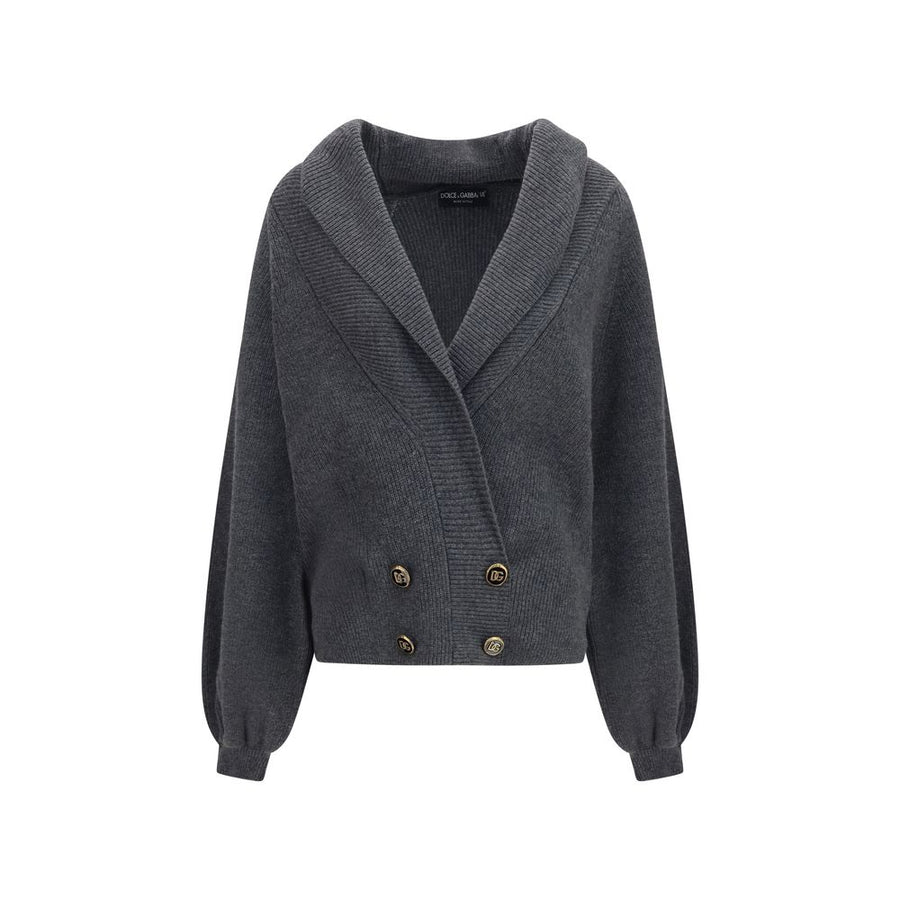 Gray Wool Oves Aries Cardigan Clothing
