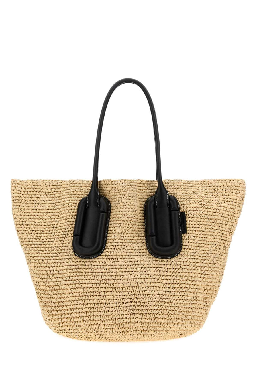 Marc Jacobs Tote Exterior: 100% Straw tote bag in beige