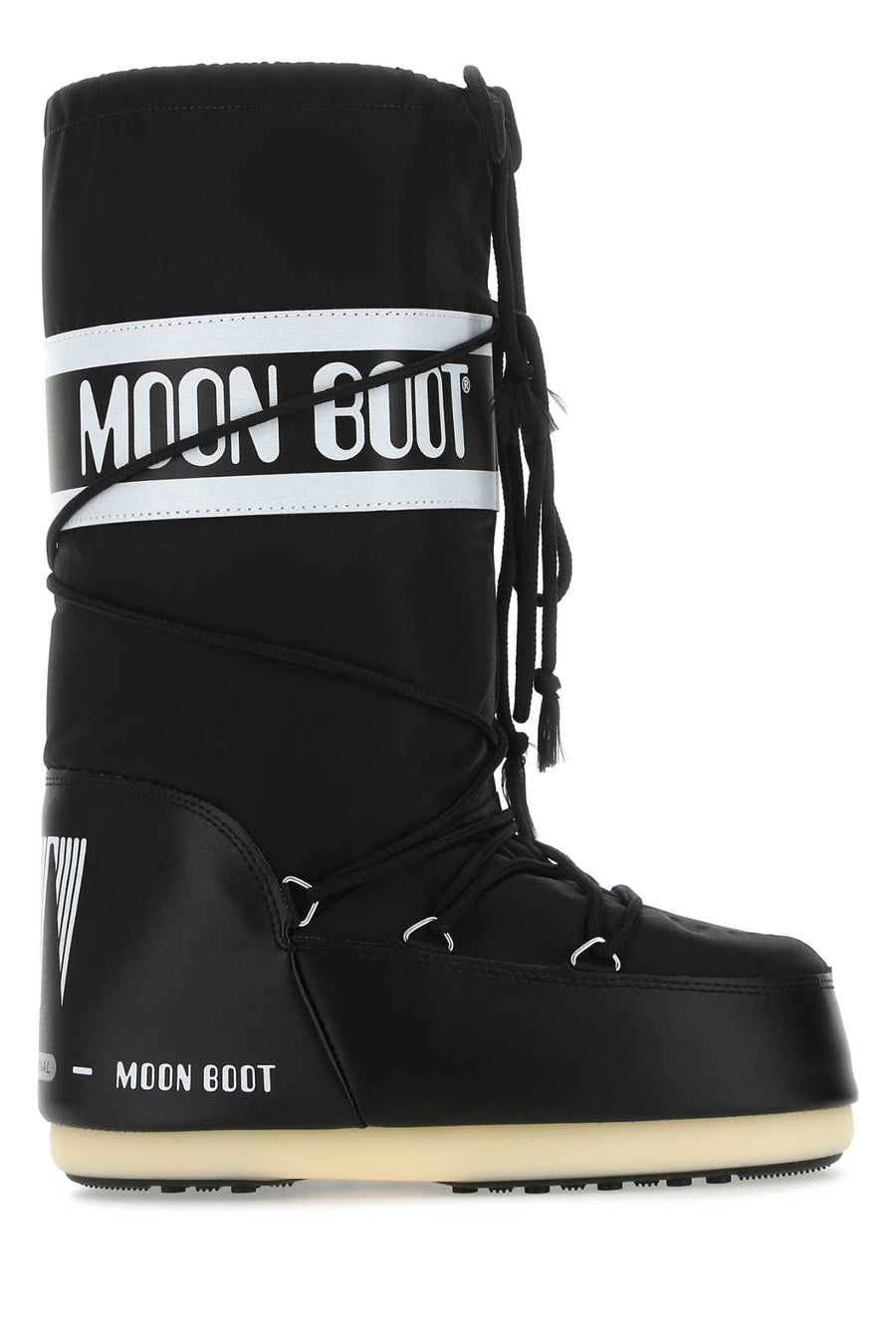 Black Nylon Icon Boots Stivali