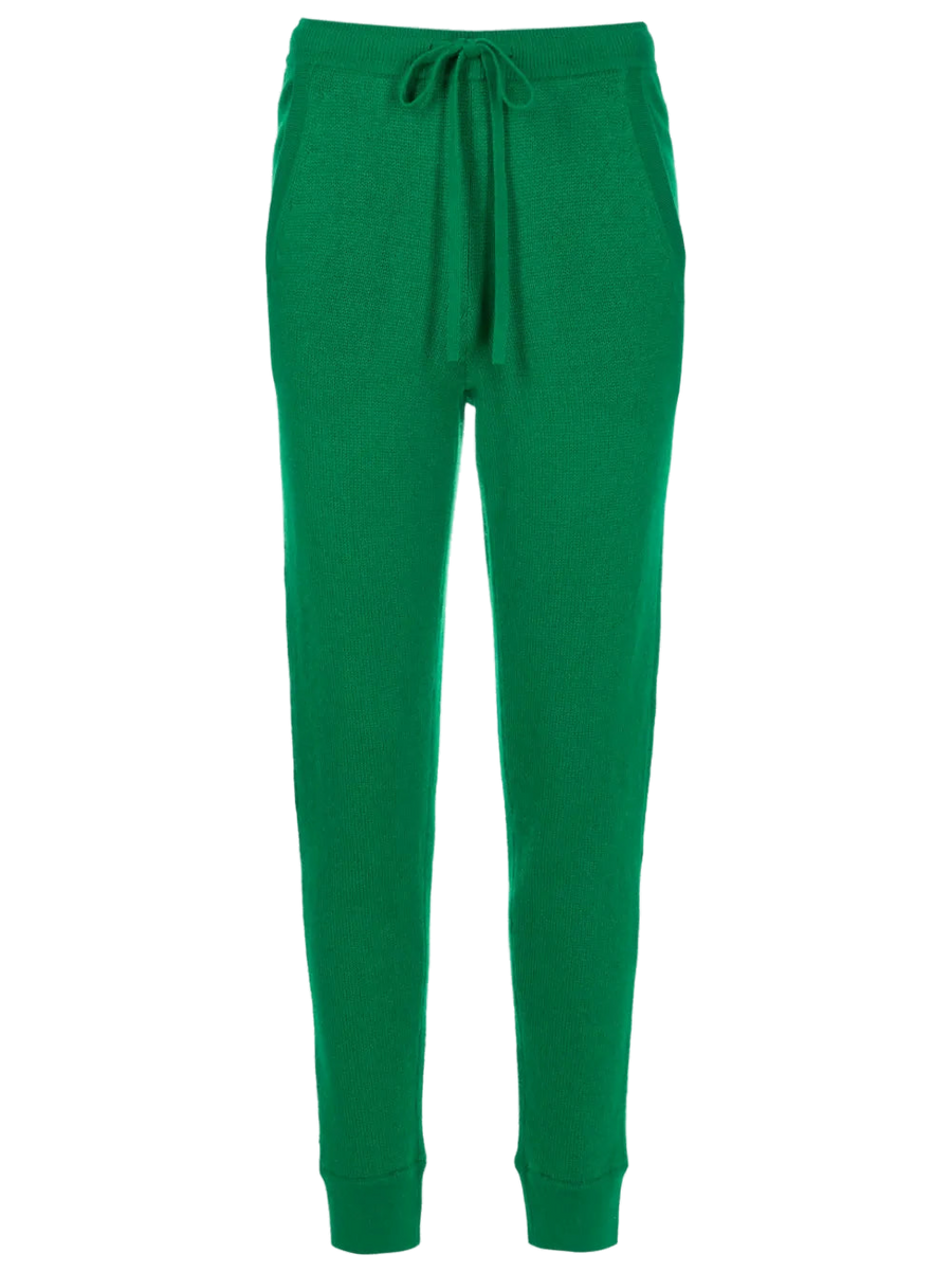 Valentino Wool blend joggers in green