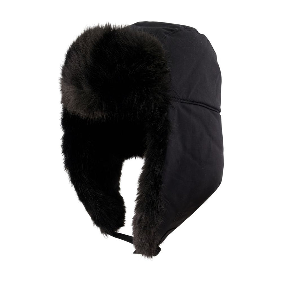 Rolla Beanie - By Malene Birger Cotton Black Accessories / Hats
