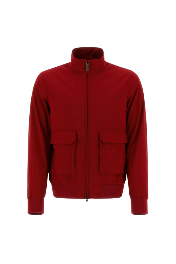 Herno 67% Wool jacket in red