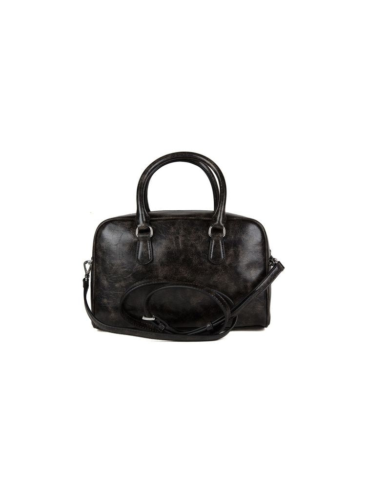 Michael Kors 60% Polyurethane satchel bag in black
