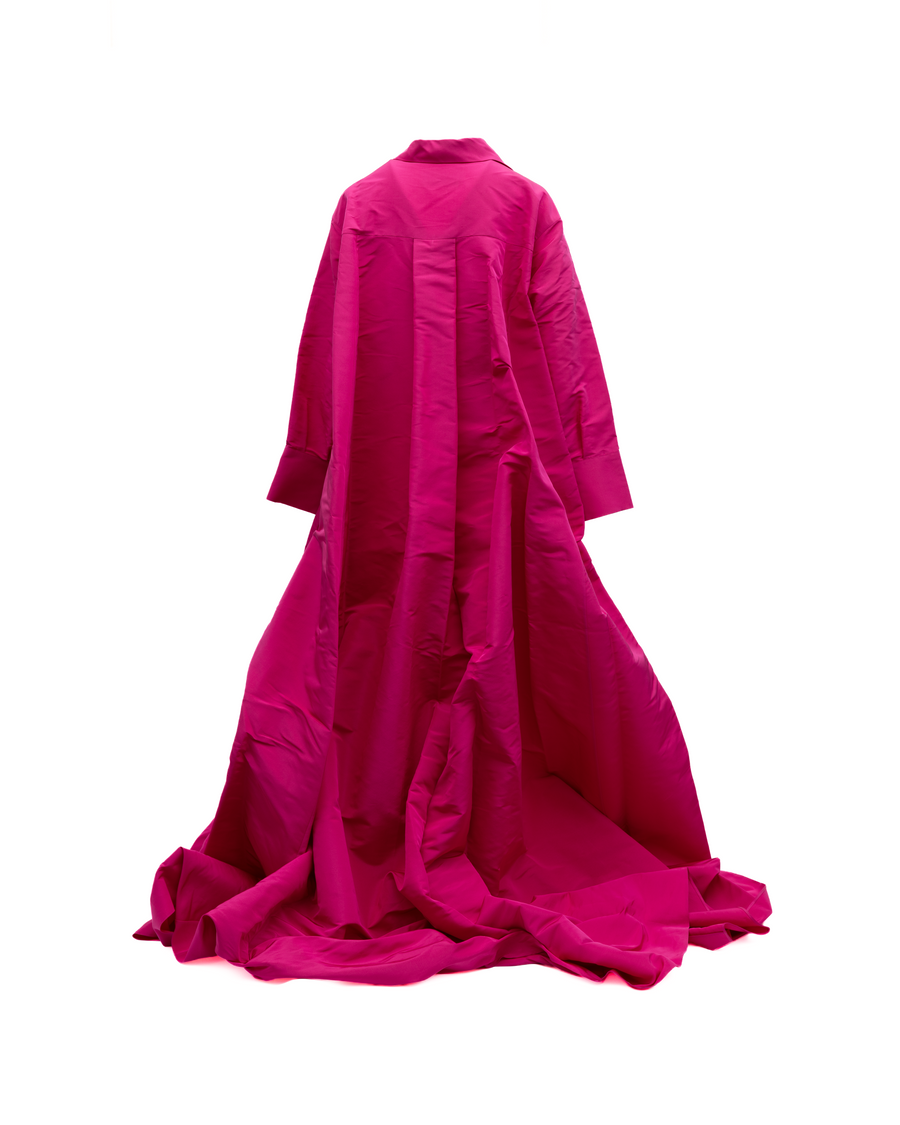Pink Oversized Maxi Dress
