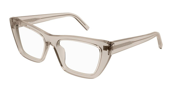 Saint Laurent Mica Acetate eyeglasses in beige