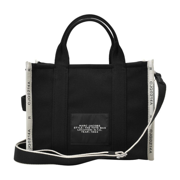 Marc Jacobs Cotton canvas tote bag in black