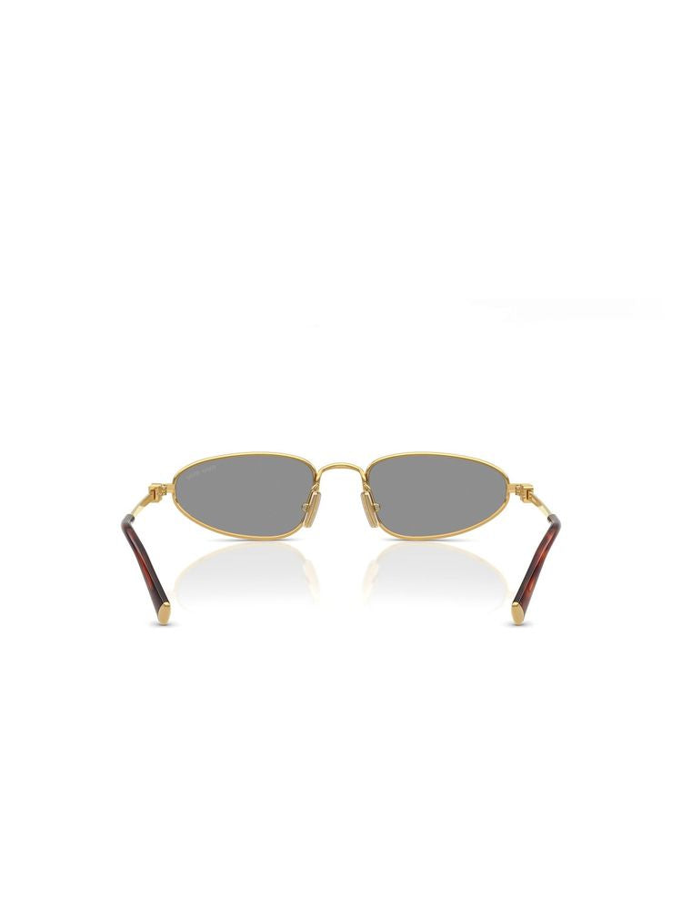 Miu Sunglasses Grey-Gold Grey/gold Metal Eyewear /